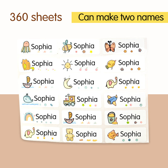 Name Tag Sticker