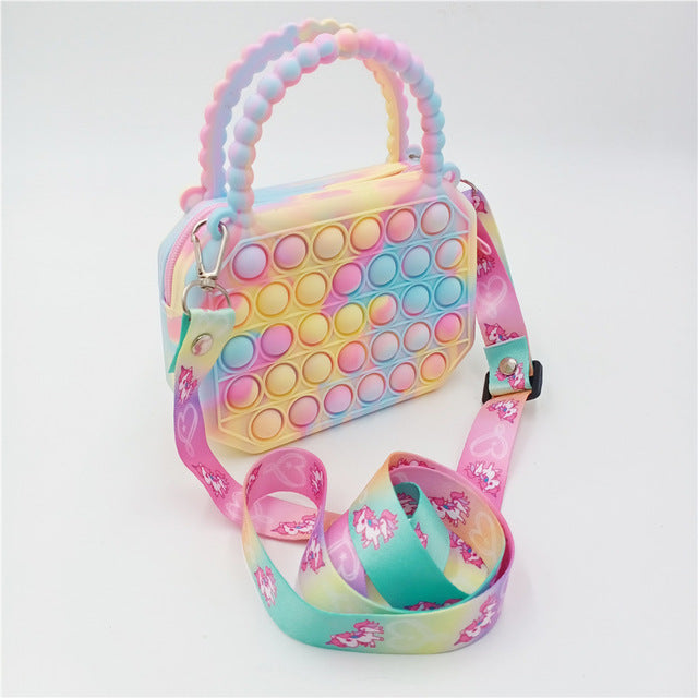 Silicone Bubble Push Bag