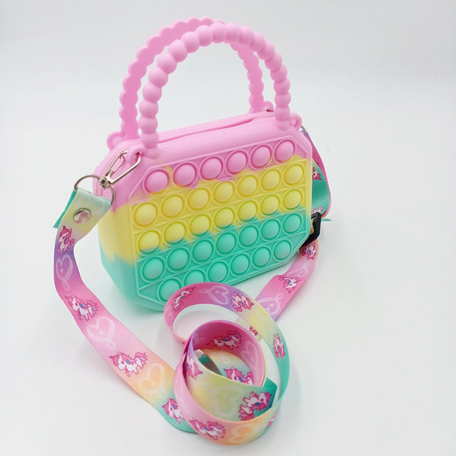 Silicone Bubble Push Bag