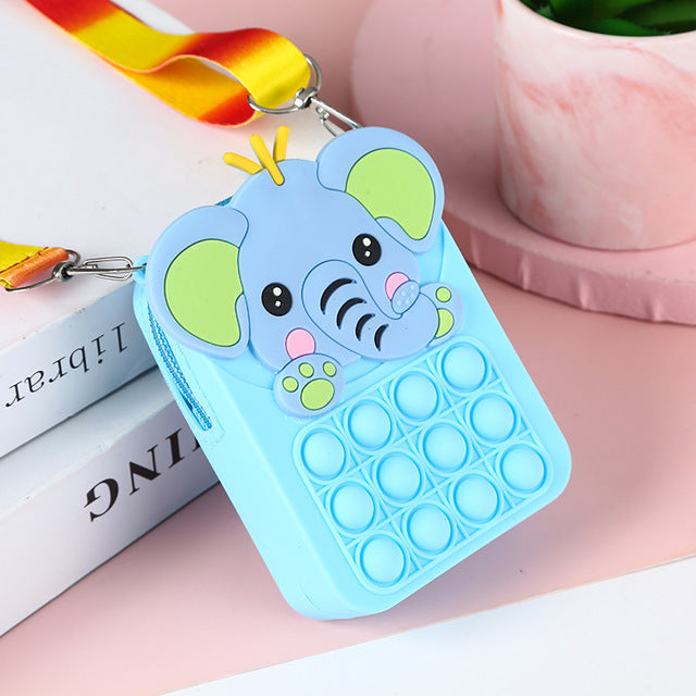 Silicone Bubble Push Bag