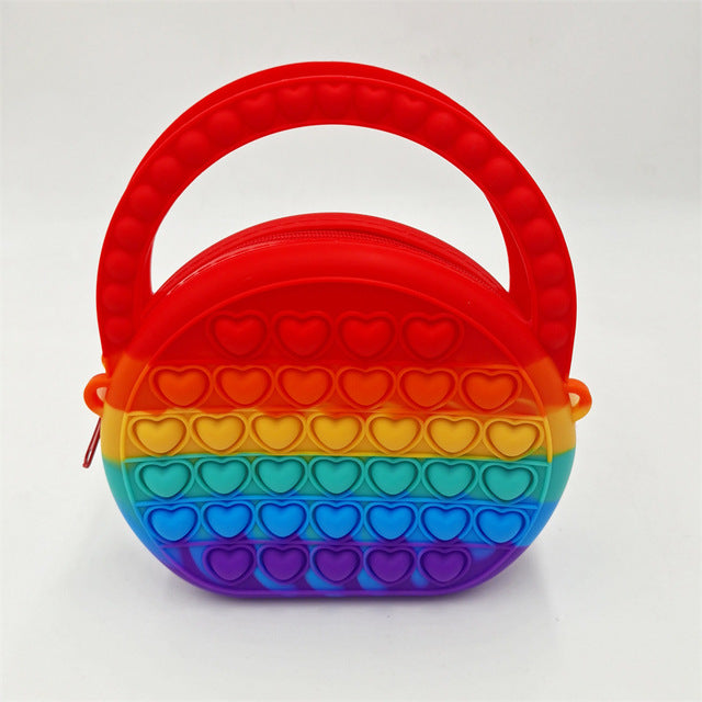 Silicone Bubble Push Bag