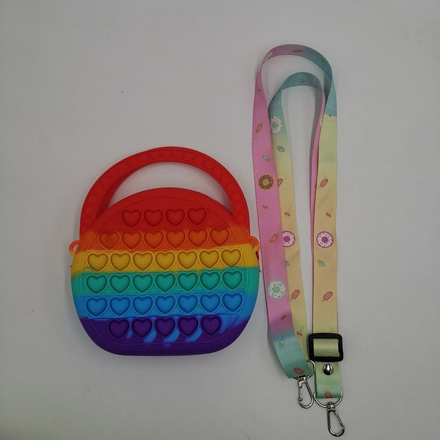 Silicone Bubble Push Bag