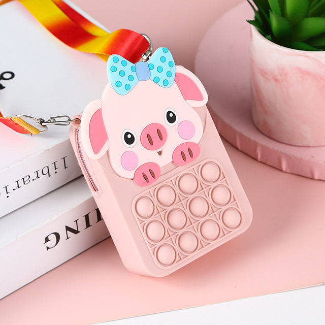 Silicone Bubble Push Bag