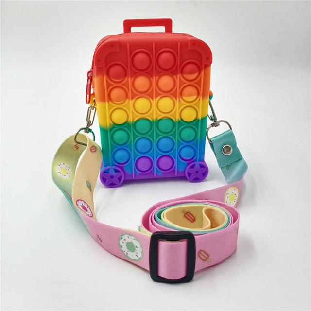 Silicone Bubble Push Bag