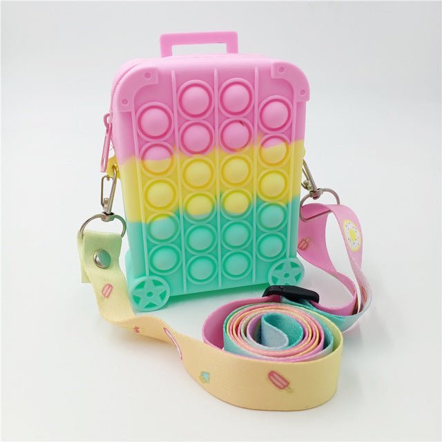 Silicone Bubble Push Bag