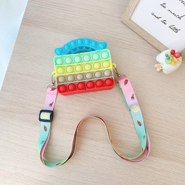 Silicone Bubble Push Bag