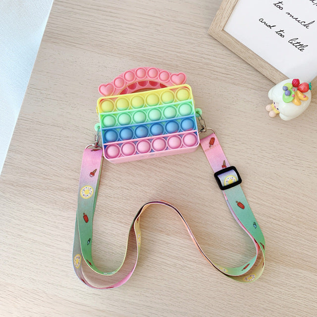 Silicone Bubble Push Bag