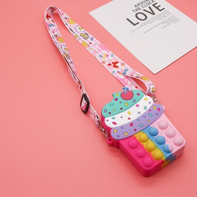 Silicone Bubble Push Bag