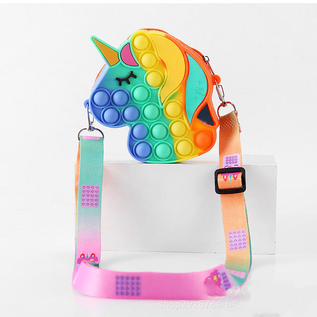 Silicone Bubble Push Bag
