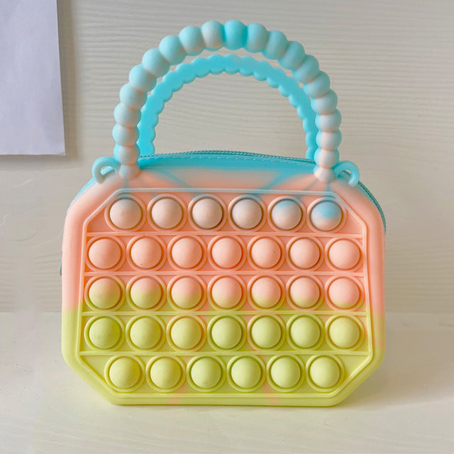 Silicone Bubble Push Bag
