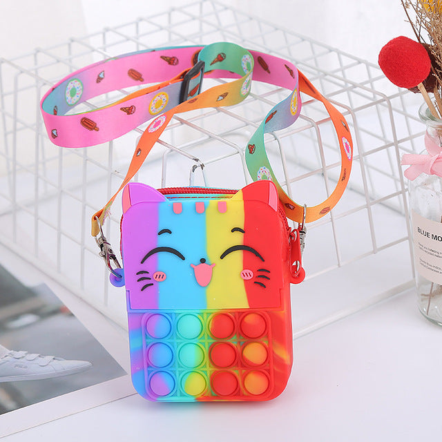 Silicone Bubble Push Bag