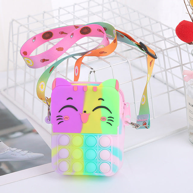 Silicone Bubble Push Bag