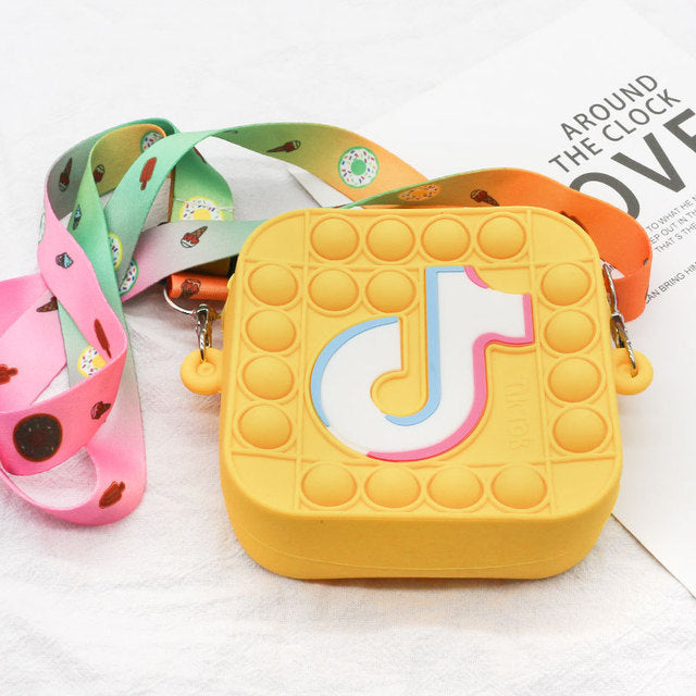 Silicone Bubble Push Bag