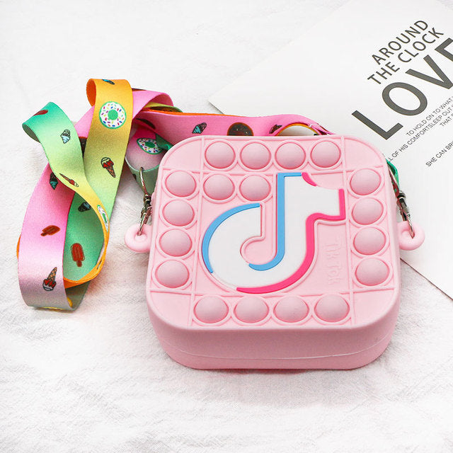 Silicone Bubble Push Bag