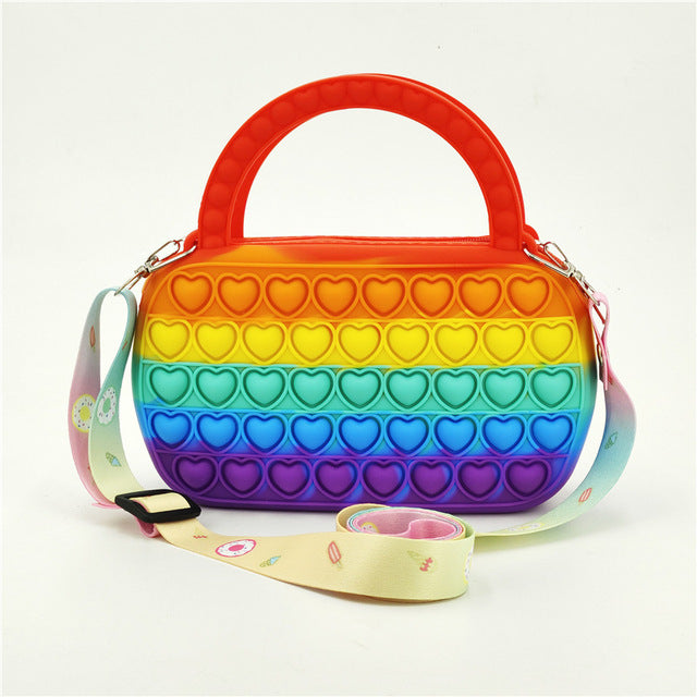 Silicone Bubble Push Bag