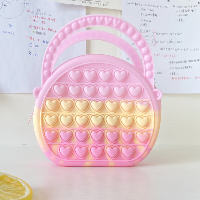 Silicone Bubble Push Bag