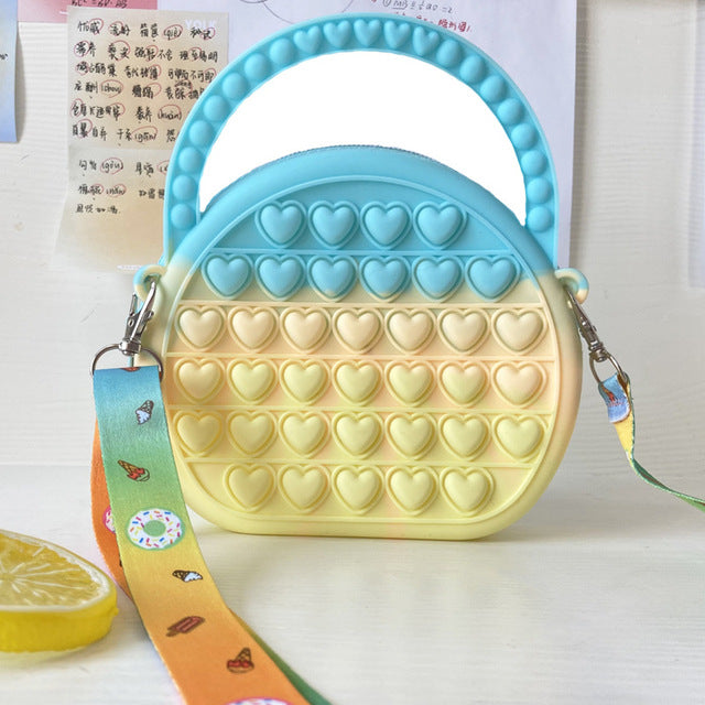 Silicone Bubble Push Bag