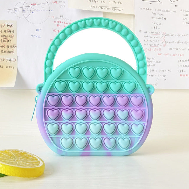 Silicone Bubble Push Bag