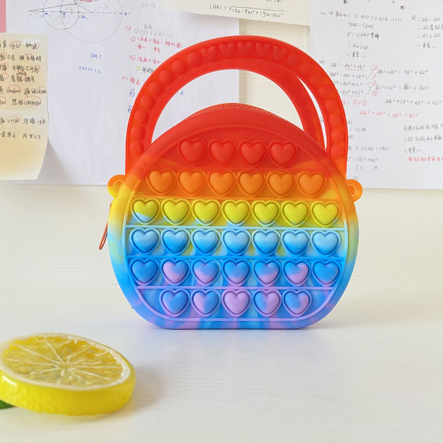 Silicone Bubble Push Bag