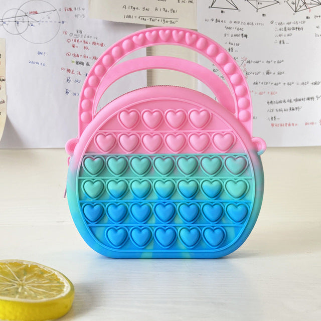 Silicone Bubble Push Bag