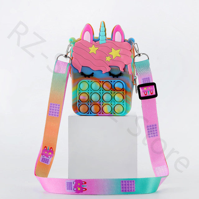 Silicone Bubble Push Bag