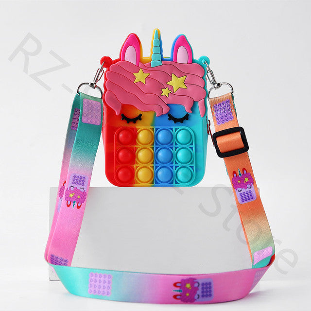 Silicone Bubble Push Bag