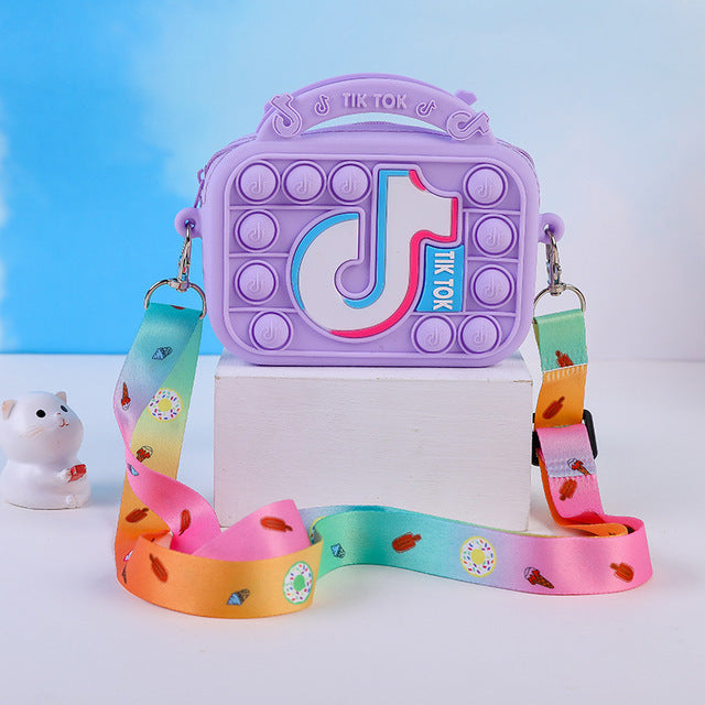 Silicone Bubble Push Bag