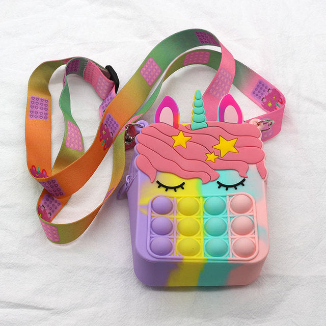 Silicone Bubble Push Bag