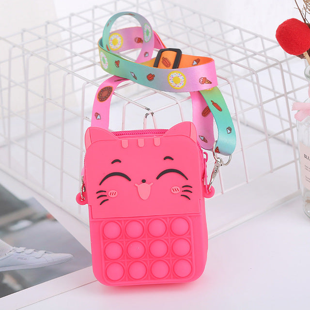 Silicone Bubble Push Bag