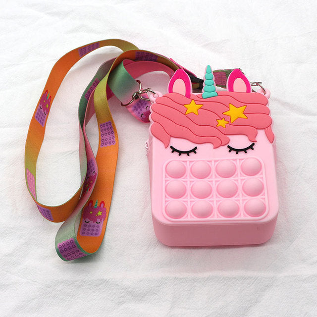 Silicone Bubble Push Bag