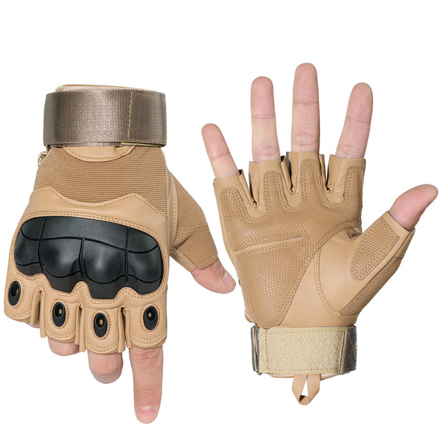 PU Leather Army Military Gloves