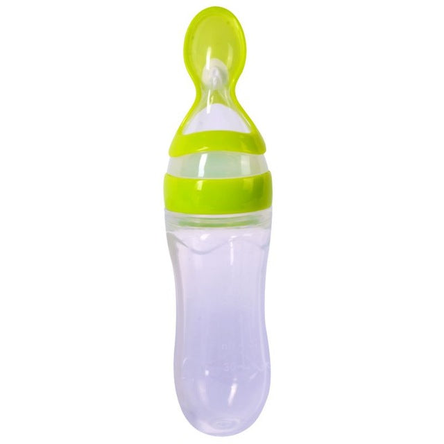 Baby Silicone Spoon Bottle Feeder