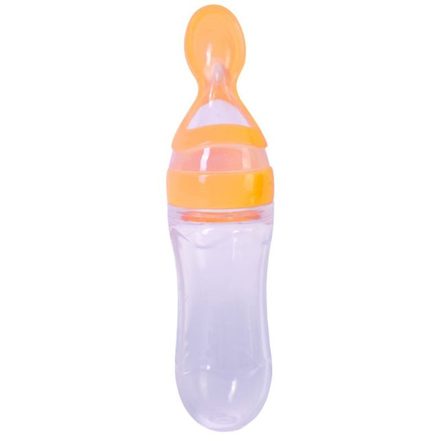 Baby Silicone Spoon Bottle Feeder