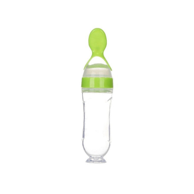 Baby Silicone Spoon Bottle Feeder