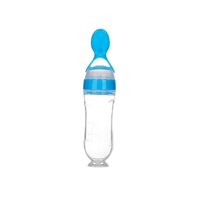 Baby Silicone Spoon Bottle Feeder