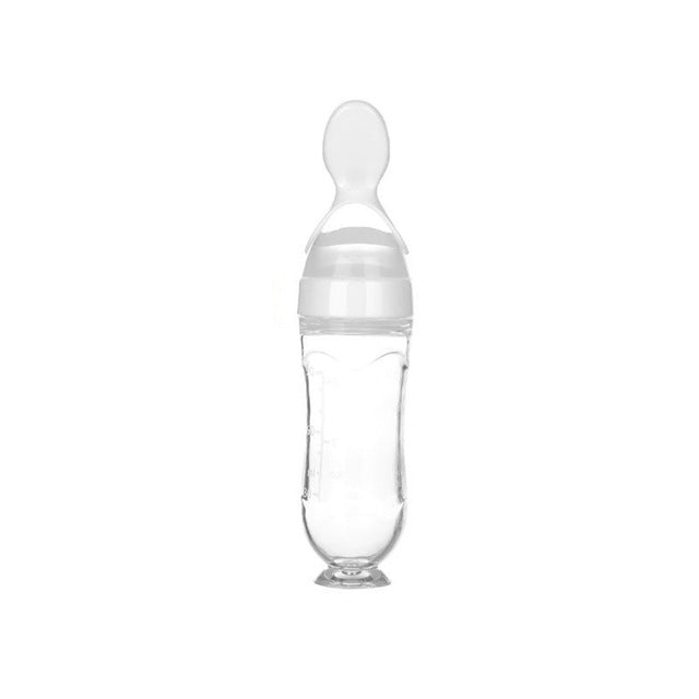 Baby Silicone Spoon Bottle Feeder