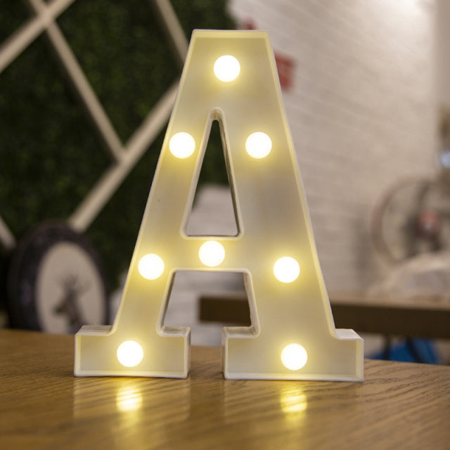 Alphabet LED Lights