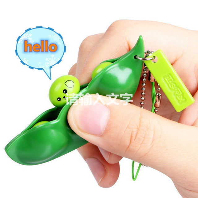 Peas Beans Keychain