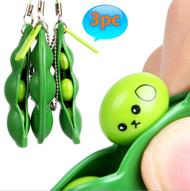 Peas Beans Keychain