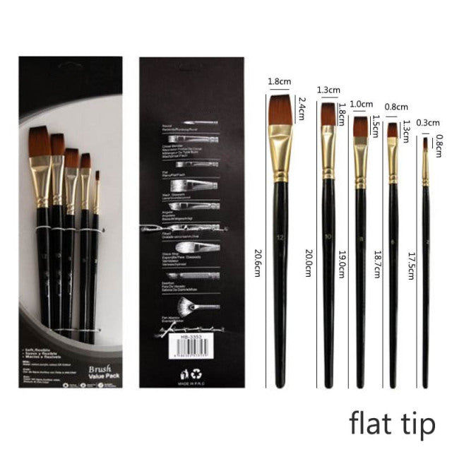 Artist Paint Brush Set