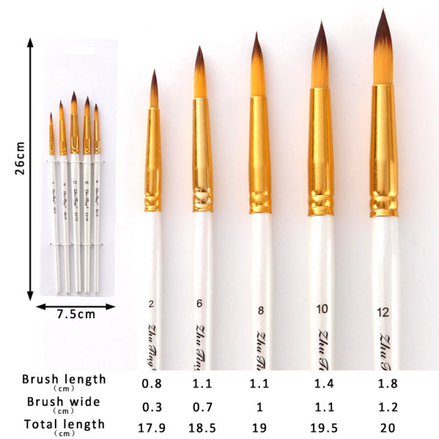 Artist Paint Brush Set