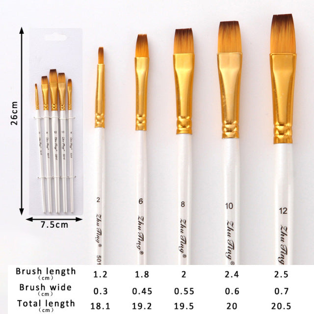 Artist Paint Brush Set