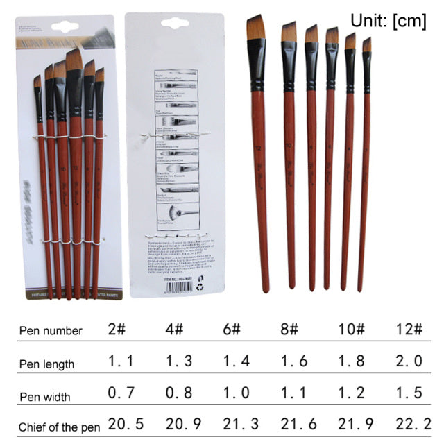 Artist Paint Brush Set