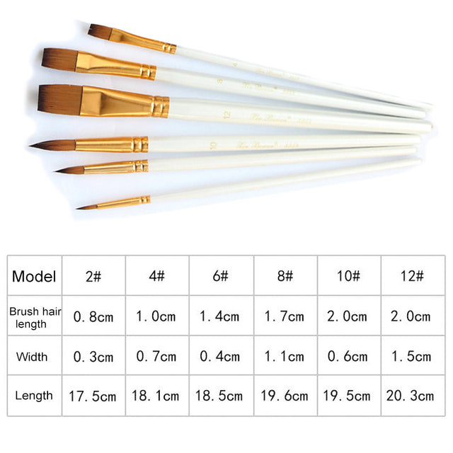 Artist Paint Brush Set