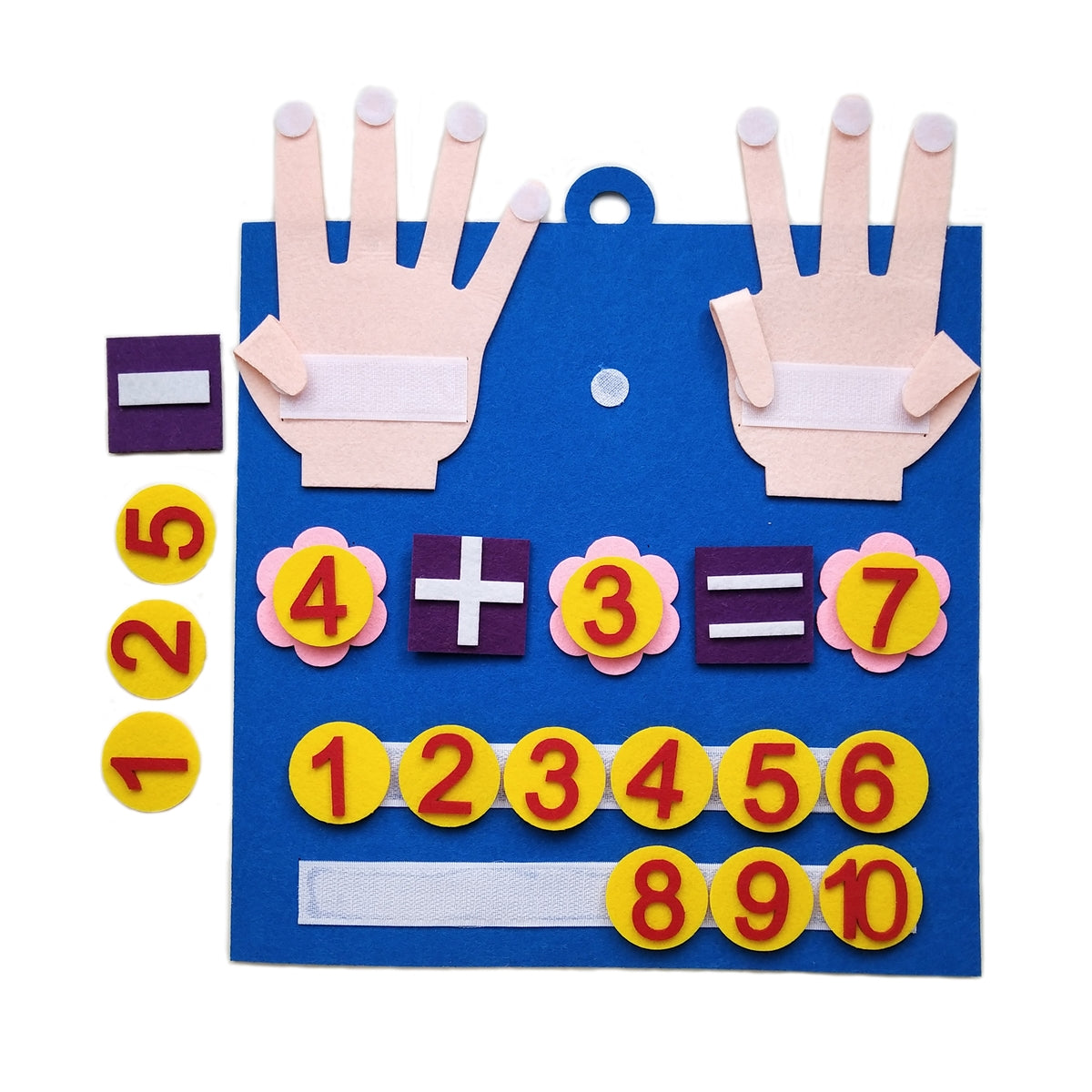 Felt Finger Numbers Toy