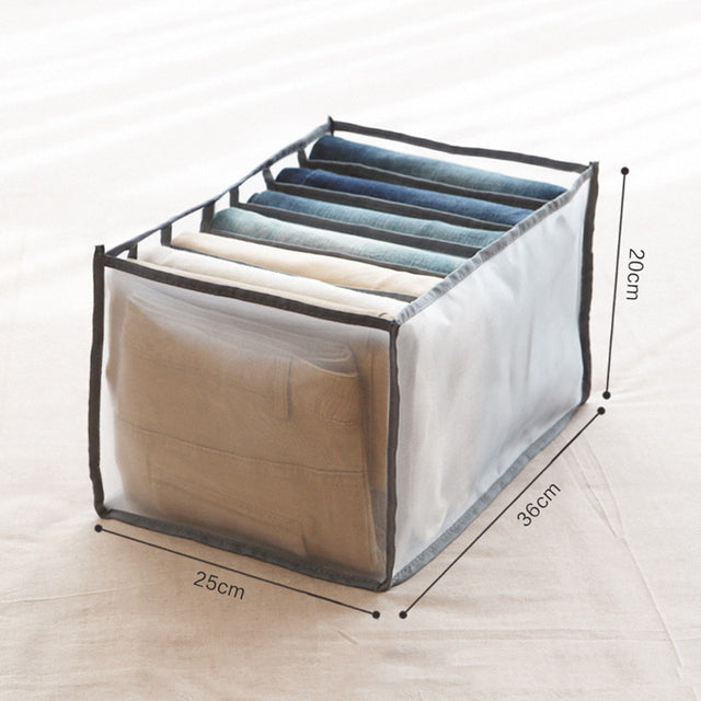 Jeans Compartment Storage Box