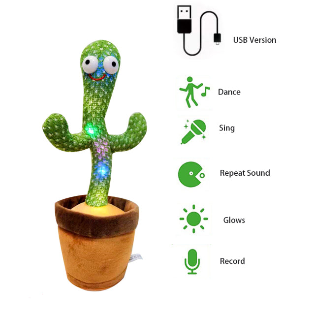 Electronic Dancing Cactus