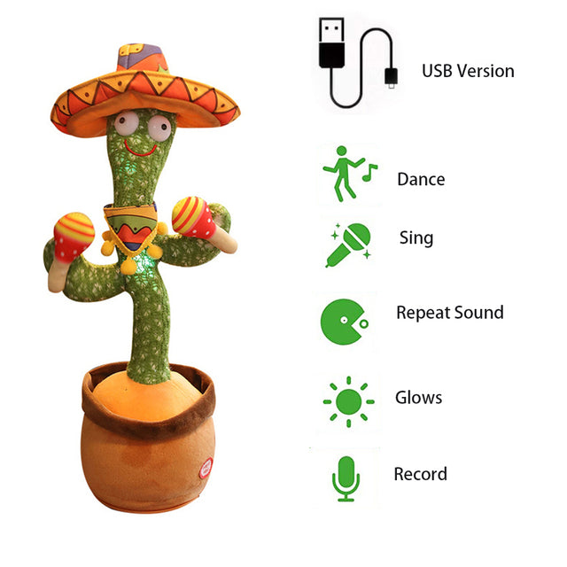 Electronic Dancing Cactus