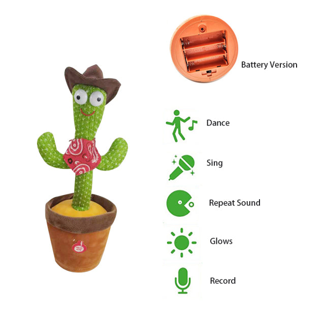 Electronic Dancing Cactus