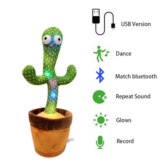 Electronic Dancing Cactus